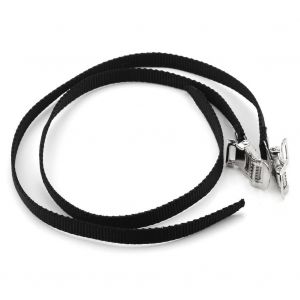 2pcs Antid&eacute;rapant Fixe Vtt / Route V&eacute;lo Cyclisme P&eacute;dale Pince-Orteils Sangle Bande De Pied - Neuf