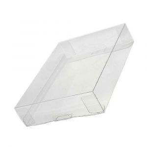 10pcs / Lot Clair Pet Plastic Box Protector Case Sleeves Cover Pour Snes N64 Cib Boxed Games Box Box - Neuf