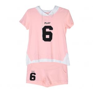 Combinaison De Maternite Pour Femmes Enceintes, Chemise Et Pantalon, Tenue De Sport Decontractee (Rose Xl) - Neuf