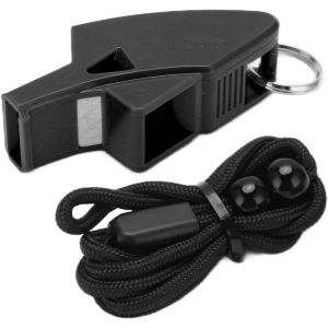 Acdsgd-Sifflet De Dauphin D'arbitre, Sifflet De Dauphin D'arbitre Sifflet De Son Portable Robuste Et Durable Pour Les Comp&eacute;titions(Le Noir) - Neuf