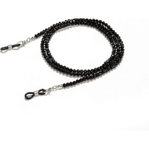 Chaîne De Lunettes Perlée Pour Femme, Chaîne De Lunettes De Soleil, Support De Lunettes De Lecture, Cordon Pour Masque Facial, Perles De Verre Cristal - Neuf
