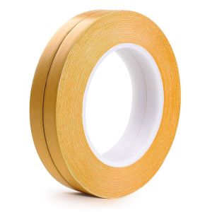 Ruban adhésif double face fin|5 mm x 50 m|Adhésif puissant et permanent|Ruban adhésif double face transparent pour métal,papier,plastique,verre,bois,etc - Neuf