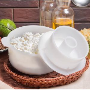 Jexnovashop-Gouda Grand Moule &Agrave; Fromage &Agrave; P&acirc;te Dure Pour Presse | Lait De Pr&eacute;sure De Vache Et De Ch&egrave;vre | Fabrication De Fromage &Agrave; Partir De Lait De Vache Et De Ch&egrave;vre | Kits Et Fournitures De - Neuf