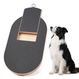 Griffoir Ovale Dookron Pour Chiens, Planche &Agrave; Griffer Solide Avec Friandises Pour Chiens De Toutes Tailles, Jouet Durable Pour Lime &Agrave; Griffes. - Neuf