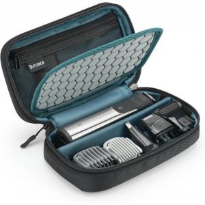 Oayew-Travel Shaver Case Pour Multigroom S&eacute;rie 3000/5000/7000/9000, Rasoir &Agrave; Barbe &Eacute;lectrique Pour Hommes Et Accessoires, Organisateur De Sac De Rangement De Voyage (Noir) - Neuf