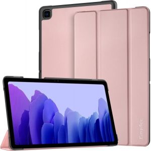 ELVORIX-&Eacute;tui Coque Compatible avec Samsung Galaxy Tab A7, Protection Ultra Fin en Cuir PU avec Fonction Support Compatible avec Samsung Galaxy Tab A7 10.4 2020 SM-T500/SM-T505, Or Rose - Neuf