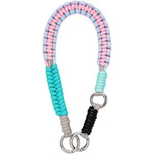 Kal-Chaîne De Téléphone Portable Courte Dragonne De Téléphone Portable Dragonne Court Bracelet Lanière De Poignet - Neuf