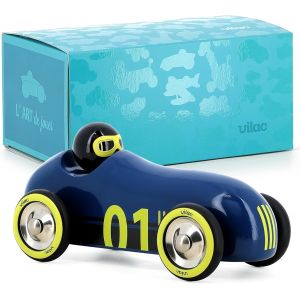 KAJGL-Old Sport Compet' Bleu Nuit-Imitation-Trafic-1 Voiture En Bois Old Sport Compet¿ Bleu Nuit-Jeux D'Eveil Pour Enfant En Bois-Jouet Pour Enfant Dès 2 Ans-2290K - Neuf