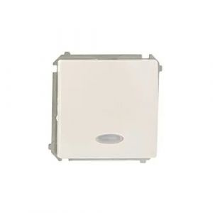 Interrupteur &eacute;lectrique - Simon - Kontakt-Simon Bmw1L.01-11 - Blanc - Poussoir - 10 A - Neuf