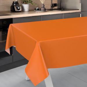 SJZG-Nappe En Toile Cirée Lavable, Pour Table De Jardin, Extérieur Et Intérieur, 90 X 130 Cm, Bord Coupé, Oranges - Neuf