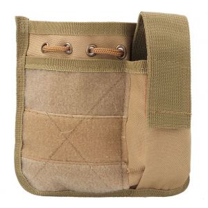 Sac banane tactique multifonctionnel avec radio et lampe de poche pour la chasse, kaki - Neuf