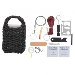 Kit D'equipement De Survie Portable Multifonction Pour Exterieur, Camping, Alpinisme, Outil Edc - Neuf