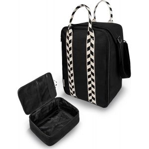 Ryanair Sac de voyage 40 x 20 x 25 cm &iquest; Bagage &agrave; main Ryanair &iquest; Petite valise &iquest; Poches int&eacute;rieures &iquest; Sac de voyage et loisirs grande capacit&eacute; 20 litres, Noir , 40x20x25 cm, Valise - Neuf