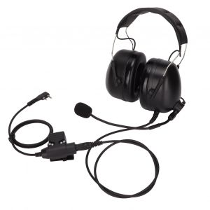 Casque radio robuste avec prise 7,1 mm et reduction du bruit, avec PTT U94 pour talkies-walkies UV-5R BF-888S K Head - Neuf
