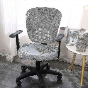 Housses de chaise de bureau universelles, lavables et rotatives - Neuf
