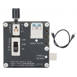 TYPE-C U2U3 Testeur de s&eacute;paration de canaux Lecteur de carte de disque dur mobile Test de dispositif femelle PH71 - Neuf