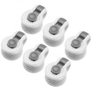 Clips De Sujeción Para Edredón, Gris, Para Colocar Accesorios De Cama Sin Inclinación. - Neuf