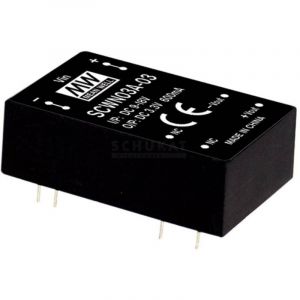 Mw Mean Well Scwn03c-15 Module Convertisseur Cc/cc 200 Ma 3 W Nbr. De Sorties: 1 X Contenu 1 Pc(s) - Neuf