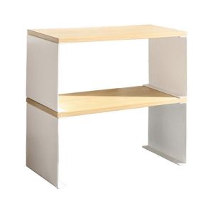 Étagère de rangement de bureau en bois Cadre de décoration en treillis - Neuf