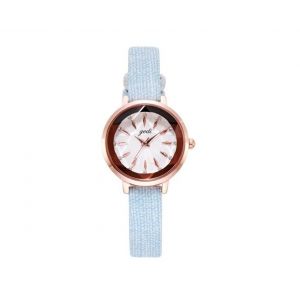 Montre &Agrave; Quartz Cor&eacute;enne Pour Femme, Bracelet En Cuir, &Eacute;tanche Jusqu'&agrave; 30 M - Neuf