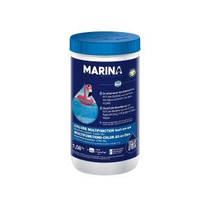 Chlore multifonction galets pour piscine jusqu'&agrave; 15 m&sup3; 1,08 kg - Marina - Neuf