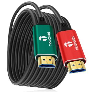 MEVRONISSHOP-C&acirc;ble HDMI &agrave; Fibre Optique 4K 50M, C&acirc;ble HDMI 2.0 Compatible UHD 4K @ 60 Hz HDR/18 Gbit/s/4:4:4/3D/ARC/HEC/pour RTX 3080/3090 Xbox Series X PS9 Denon AV R&eacute;cepteur LG Samsung Sony TV - Neuf