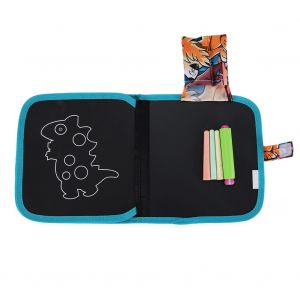 Livre En Tissu Pour Bebe, Jouets D'education Precoce Pour Bebe, Livre En Tissu, Petite Planche A Dessin (Animaux De La Foret) - Neuf