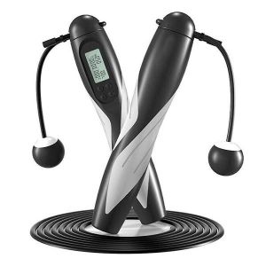Corde À Sauter Numérique Réglable Avec Compteur - Conception Sans Corde Pour Tous Les Âges, Outil De Fitness Durable, Confortable Et Efficace - Neuf