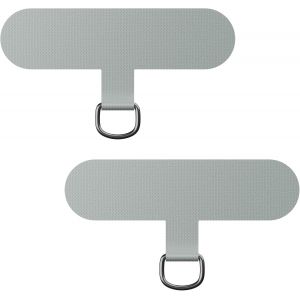 Lot De 2 Patchs Universels Pour Cordon, Transformez Votre Coque De T&eacute;l&eacute;phone En Cha&icirc;ne De T&eacute;l&eacute;phone, Tpu Ultra Fin S'Adapte &Agrave; Toutes Les Coques De T&eacute;l&eacute;phone StandardU2013Gris[POP940160] - Neuf