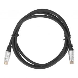 Câbles TV coaxiaux 9,5 mm Protection contre les chocs électriques plaqués or Connexion sécurisée Câbles TV numériques polyvalents pour lecteurs DVD - Neuf