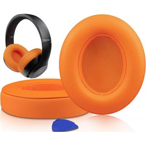 Ear Pads, Replacement Earpads for Beats Studio 3 and Studio 2 Over-Ear Headphones, Protein Leather Covered Earmuffs, Memory Foam Noise Supression - Neuf