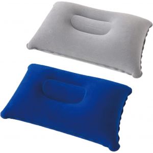 Lot De 2 Oreillers Gonflables Pour Voyage : Oreillers Gonflables Doux &iquest; R&eacute;sistant &Agrave; L'eau Et Support De Cou R&eacute;glable Pour Avion, Voiture, Camping, Plage, Randonn&eacute;e, Bureau &iquest; Oreiller Compact - Neuf