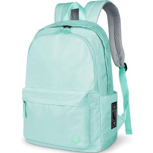 Sac &agrave; dos d'&eacute;cole unisexe classique l&eacute;ger et d&eacute;contract&eacute; pour homme et femme-Convient pour ordinateur portable de 15,6"".[T309] - Neuf