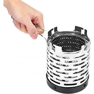 Jgd-Kit De Chauffage Pour R&eacute;chaud &Agrave; Gaz - R&eacute;chaud De Camping En Acier Inoxydable - Couvercle De Chauffage Pour Tente - Neuf