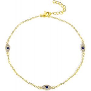 Kal-Bracelet De Cheville Pour Femme, Bracelets De Plage, Bracelet De Cheville R&eacute;glable, Chaine De Cheville Acier Inoxydable, Pour Femme Accessoires D'&eacute;t&eacute; - Neuf