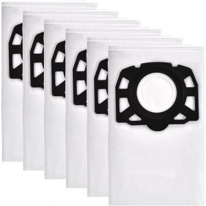KAL-6 Sacs Aspirateur Pour Wd4 Wd5 Wd6 Premium, Sac Filtrant Adapté Pour Mv4, Mv5, Mv6 Aspirateur Eau Et Poussière 2.863-006.0 - Neuf