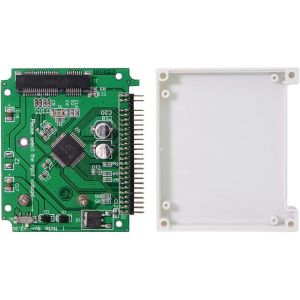 CHENG-CY boîtier de disque dur mSATA demi-hauteur à profil bas vers 2,5 pouces IDE 44 broches pour ordinateur portable - Neuf