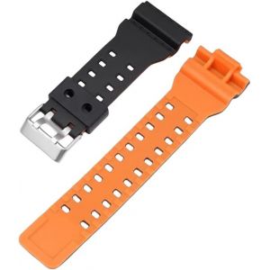 Eryi-16mm Bracelet De Montre De Remplacement En Résine Naturelle Pour Montre Pour Homme - Compatible Avec Modèles G-Shock Ga-100/110/140/200/400/700 Gd-100 G-8900 Gw-8900 - Neuf
