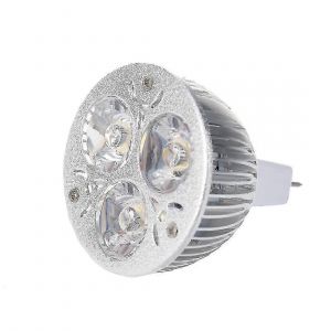 3w 12-24v mr16 blanc chaud 3 led lampe ampoule seulement - Neuf