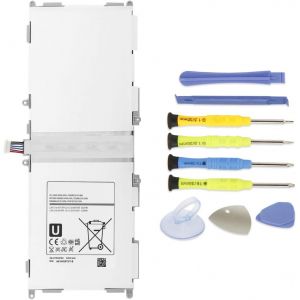 Eb-Bt530fbu Tablet Battery For Samsung Galaxy Tab 4 10.1 Sm-T530 Sm-T531 Sm-T535 Sm-T537 Sm-T532 Sm-T533 T536 T530nu T537a T537v T537r4 3g 4g/Lte Wifi Eb-Bt530fbe Bt530f Bc Tablet Battery With Tool - Neuf