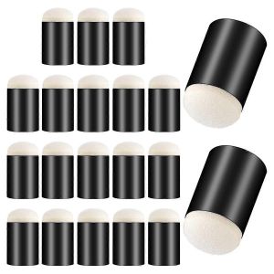 20 Pcs Doigt &Eacute;ponge Daubers,Peinture Au Doigt &Eacute;ponge Artisanat Dessin &Eacute;ponge Dauber Set Doigt Daubers - Neuf