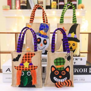 4pcs Halloween Candy Gift Bag,Halloween Party Snack Bag pour les enfants Halloween Party Supplies,Sorcière Pu - Neuf