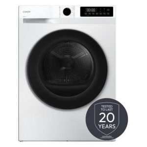 Candy GDS 8N2B-S s&egrave;che-linge Pose libre chargement frontal 8 kg Blanc - Neuf