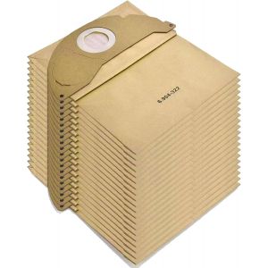 NouvelHorizonstore-20 Sacs Aspirateur WD2, Compatible avec K&auml;rcher WD2 Premium, MV2, WD 2.200 &agrave; WD 2.550, A2004, A2054, A2099, pour 6.904-322.0, Sacs d'Aspirateur, Sacs en Papier pour D&eacute;poussi&eacute;rage - Neuf