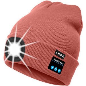 Led Bluetooth Bonnet Lumineux, Rechargeable Usb Rechargeable Musical Running Chapeau Ultra Lumineux 4 Led Lampe Étanche Utilisation Lumière Pour Ski Randonnée Camping Vélo - Neuf
