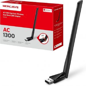 Ma30H Tp-Link Ac1300Mbps Powerful Wifi Stick, Usb Wifi Adapter, High Gain Antennas, Wifi Dongle, Dual Band, Mu-Mimo, Plug And Play, Compatible With Windows 11/10/8.1/7 - Neuf