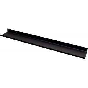 Etagere Murale Noire | Tablette Murale Flottante 70 Cm | Étagère Metallique Pour Cadres, Photo, Objet Et Deco Murale Pour Salon, Cuisine, Entrée, Chambre, Salle De Bain, Bureau | E[App8812015] - Neuf