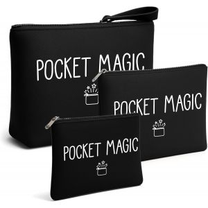 3 Pi&egrave;ces Trousse Maquillage Femme&iquest;Trousse De Toilette Femme&iquest;Makeup Bag&iquest;Pochette Tissu Zipp&eacute;e&iquest;Cadeau Pour Les Filles - Neuf