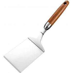 Spatule &agrave; cr&ecirc;pes en acier inoxydable 304 - 28,5 x 8,5 cm - Neuf