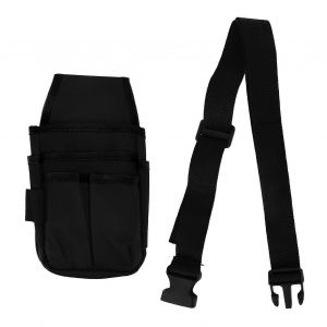 Pochette de poche &agrave; outils Petite poche Sac &agrave; outils &Eacute;lectriciens Organisateur Pochette Sac avec ceinture Bord noir - Neuf